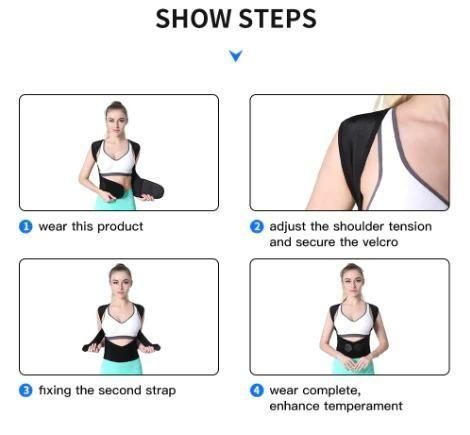 Adjustable Back Posture Corrector/ Slouching Relieve Belt