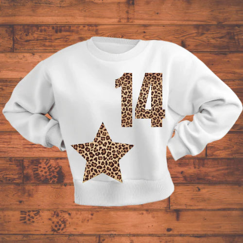 Starry Leopard Sweatshirt