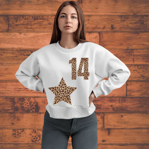 Starry Leopard Sweatshirt