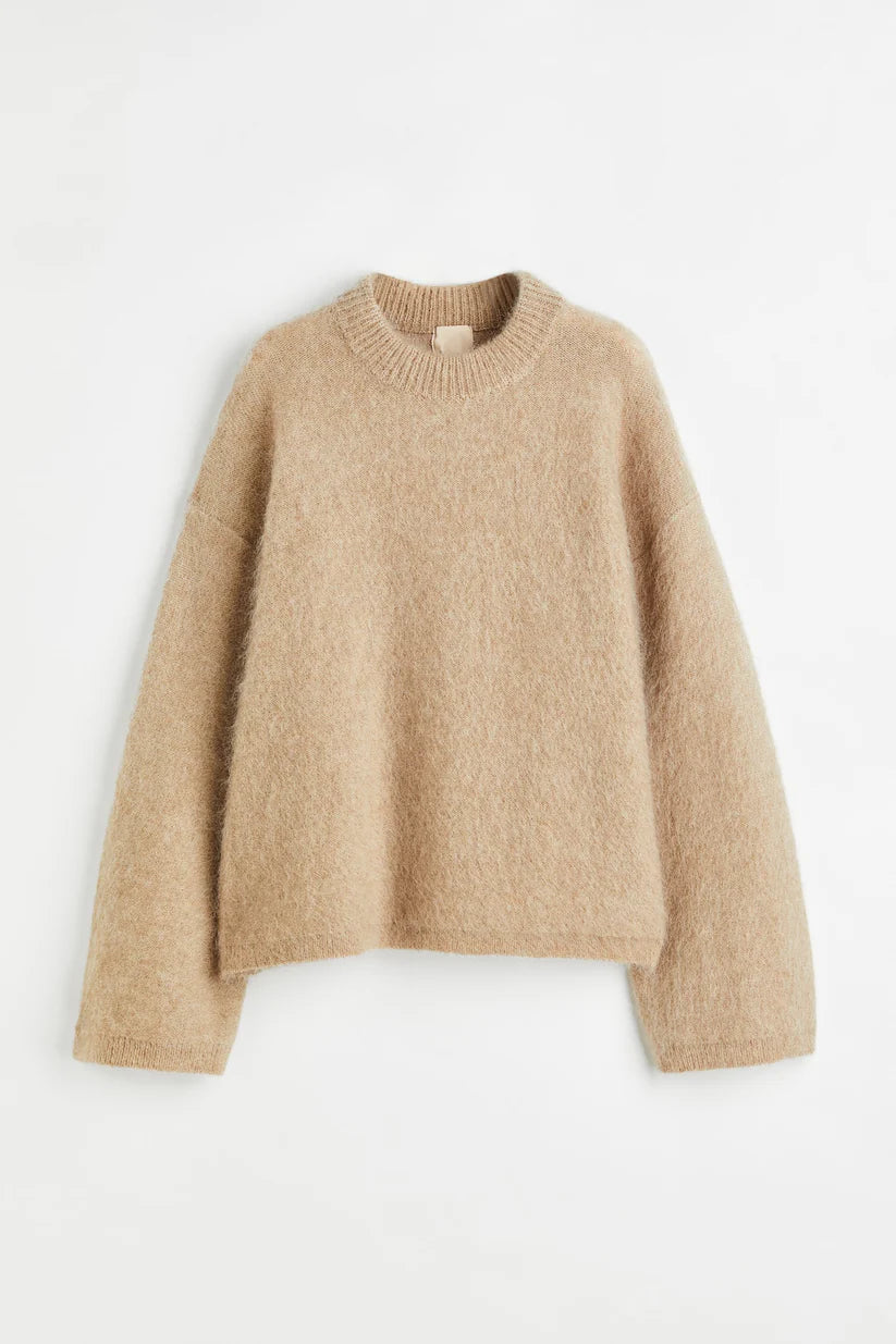 Oversized Mohair Blend Jumper