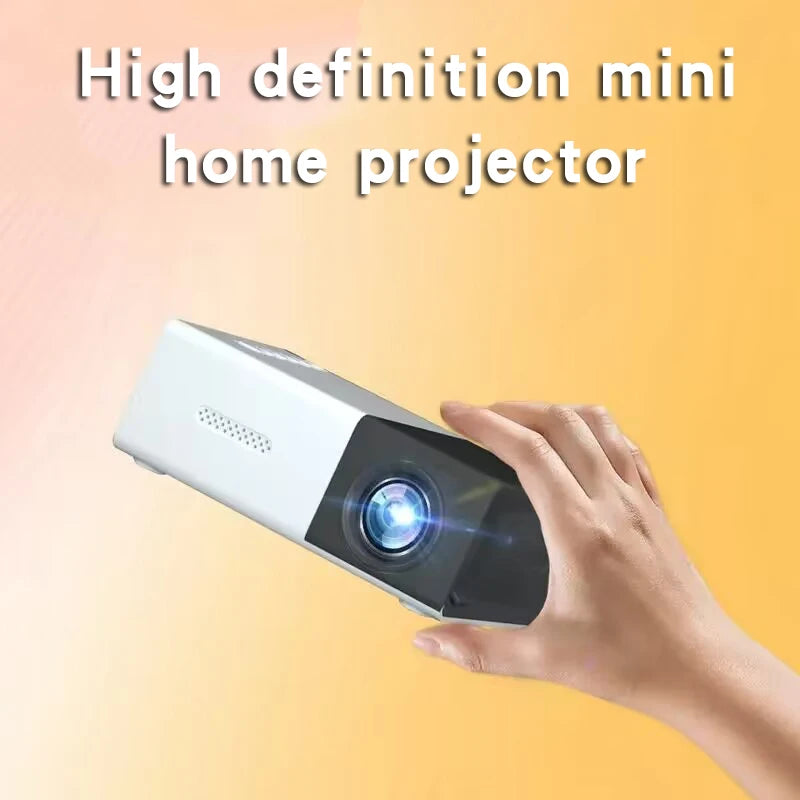 YG300 New Year, Birthday Gifts, Mobile Phone with the Screen Mini Projector, Bedroom, Living Room, Home Theater HD Projector