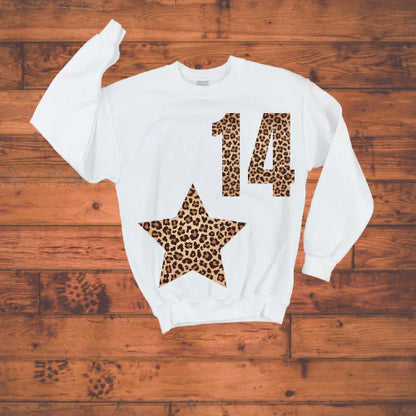 Starry Leopard Sweatshirt