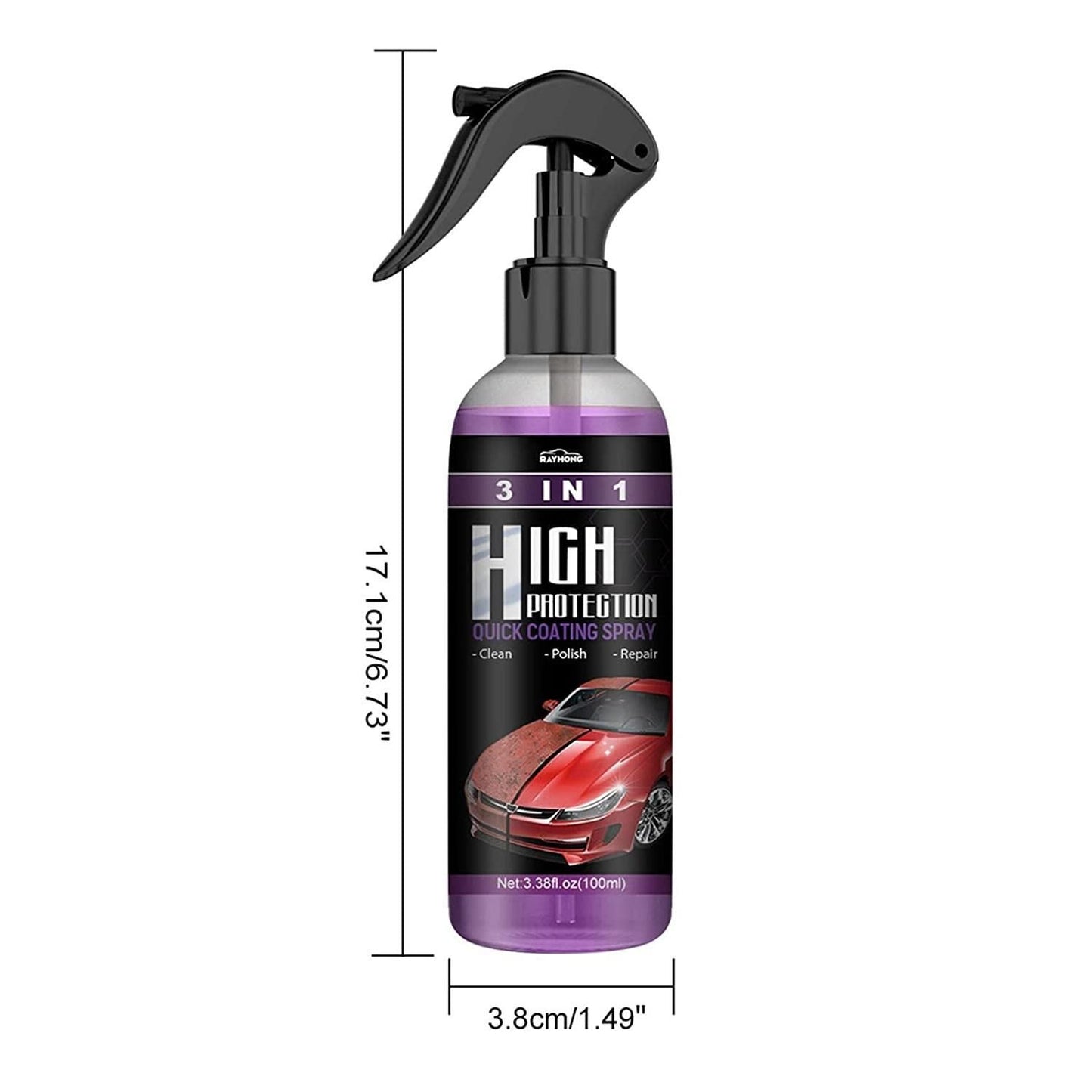 Car Scratch Spray Cars Polishing for Motorcycles, Boats