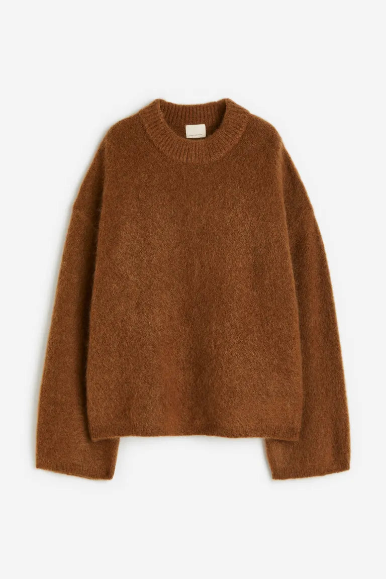 Oversized Mohair Blend Jumper