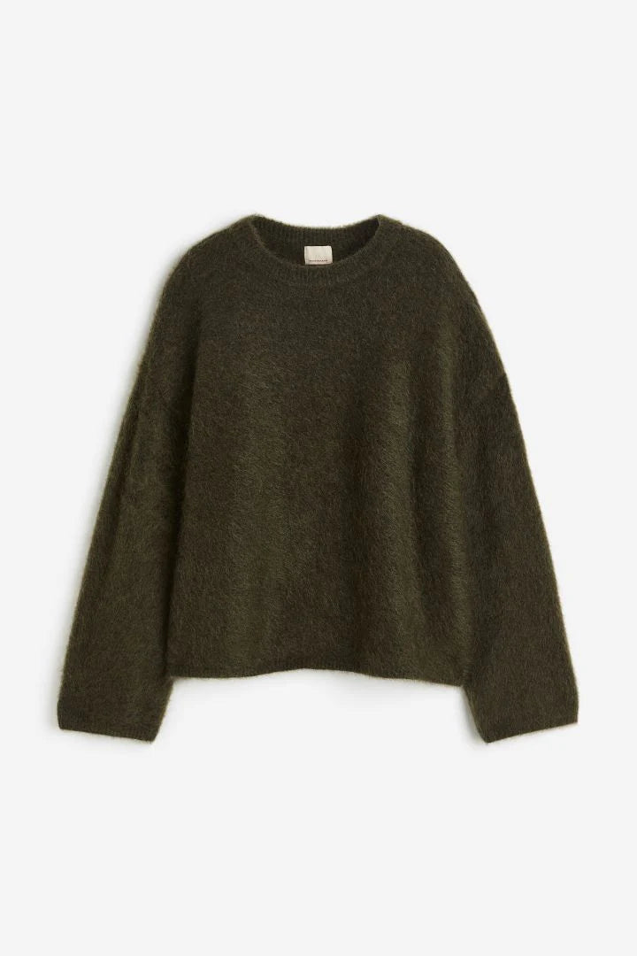 Oversized Mohair Blend Jumper